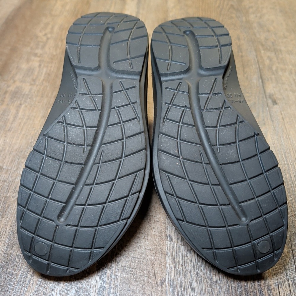 OOFOS OOcandoo Recovery Shoes Womens Size 7 Mens 5 Black Comfort Sandals - Picture 12 of 13